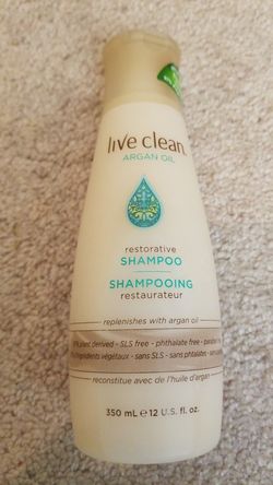 Live clean aragon shampoo