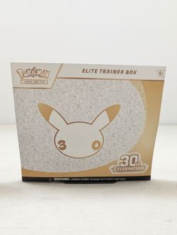 Pokemon 30th Anniversary Celebration Elite Trainer Box