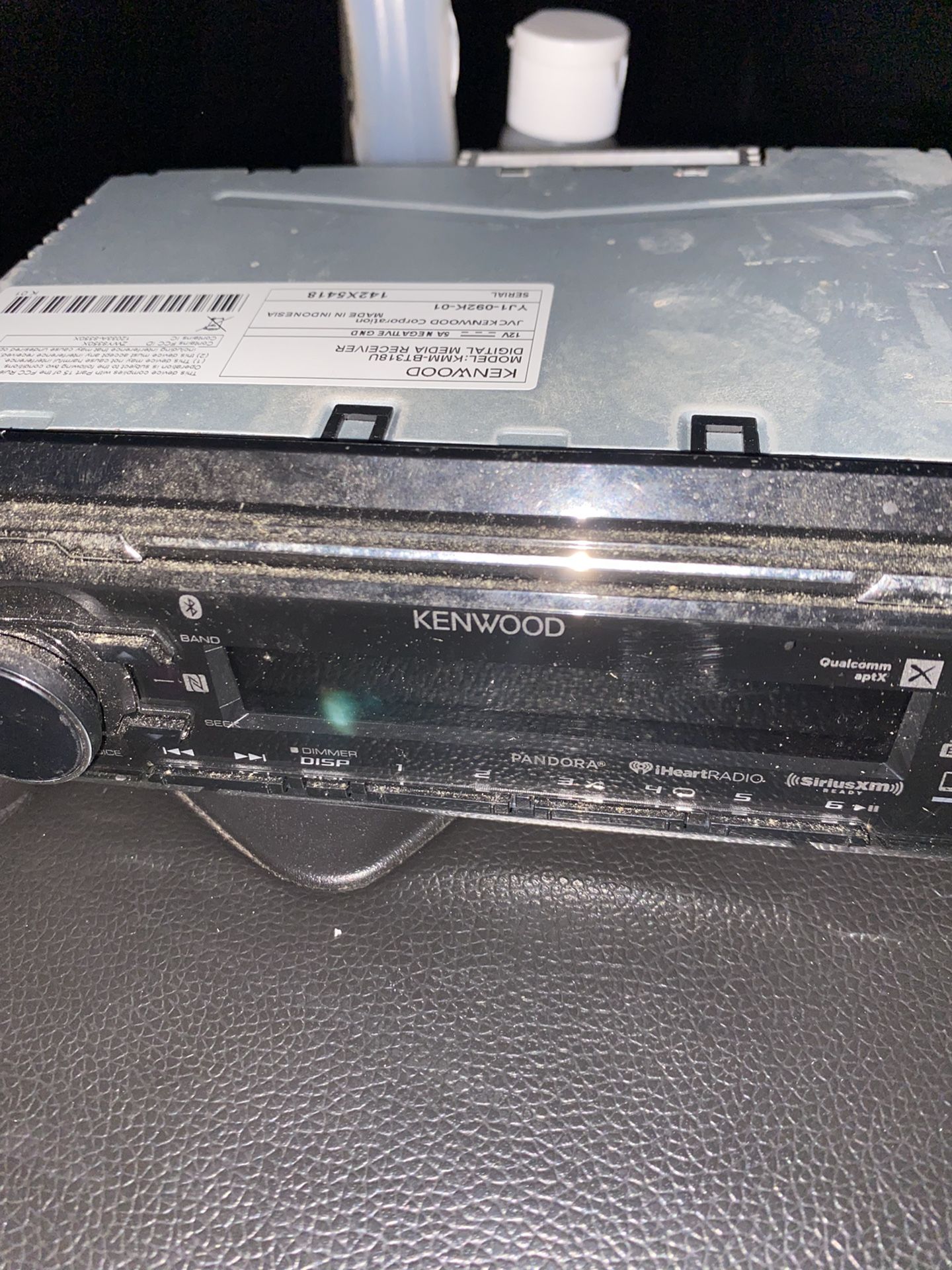 Kenwood KMM-BT318U - digital media receiver Hands free Bluetooth