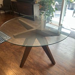 Glass Top Kitchen Table