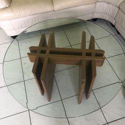 Teak round Coffee Table
