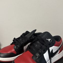 Air Jordan 1 Low Bred Toe
