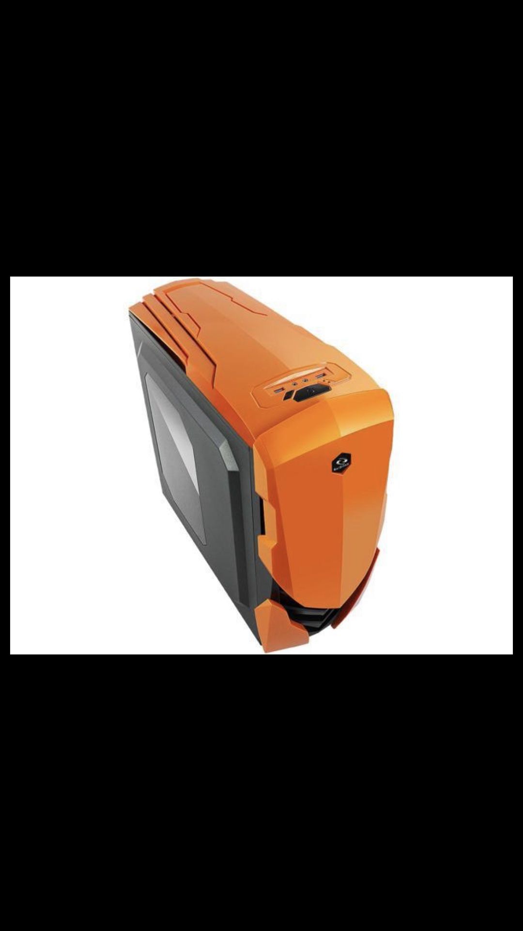 RAIDMAX Ninja II ATX-A06WBO Black / Orange Steel / Plastic ATX Tower Computer Case