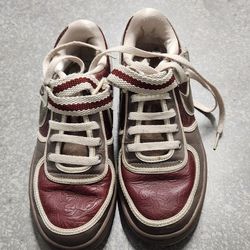Burgundy Air Forces 1