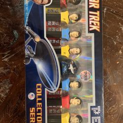Limited Edition Star Trek Collectible PEZ Candy Dispenser Set