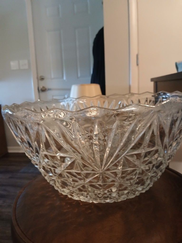 Crystal Punch Bowl