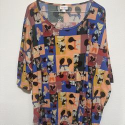 2xl Minnie Mouse LulaRoe Irma 