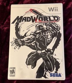 Nintendo Wii Mad World Madworld + Manual - CiB - Tested