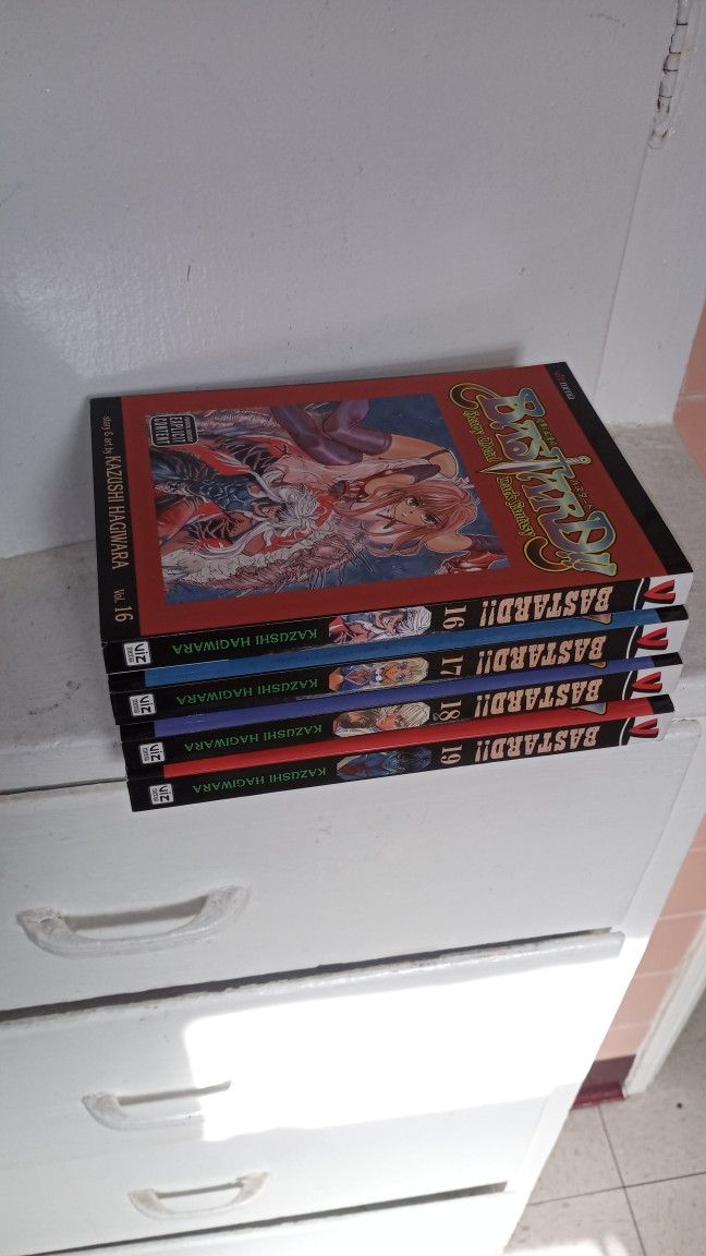 Bastard!! Heavy Metal Dark Fantasy Manga Volumes 16 17 18 19
