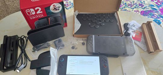 Like new Switch 2 Bundle + brand new Fight Stick +Killswitch case