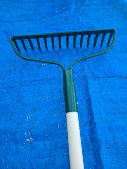 Bow Rake With Wooden Handle
