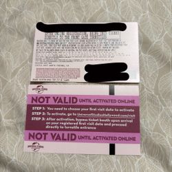 Universal Season Passes