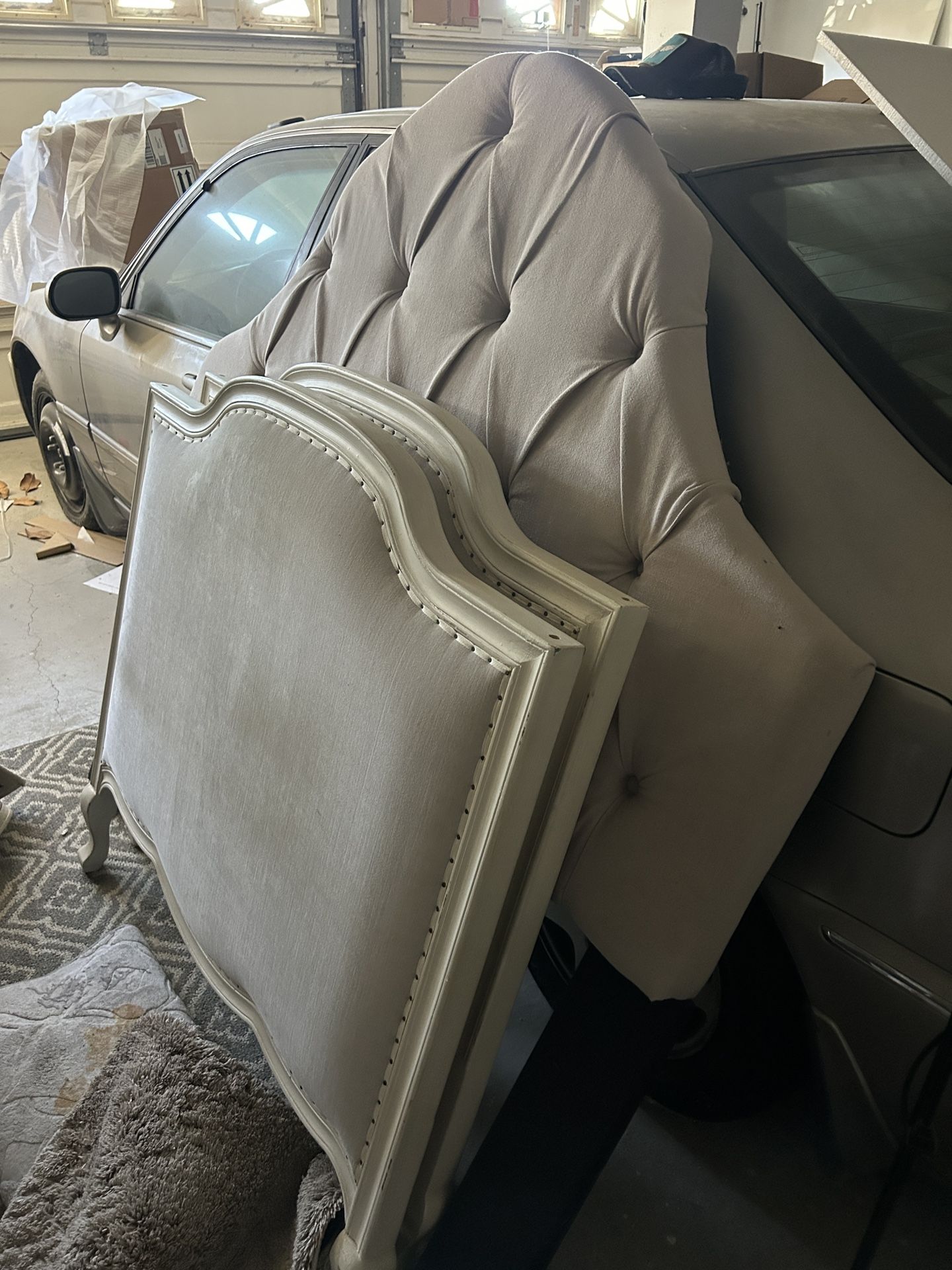 Headboards, Box springs And mattresses. 