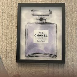 Glass Photo With Black Frame