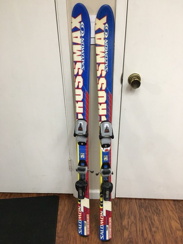 130cm Salomon crossmax Skis 90/63/80 for Sale in CA - OfferUp
