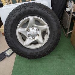 Wrangler.    Tires