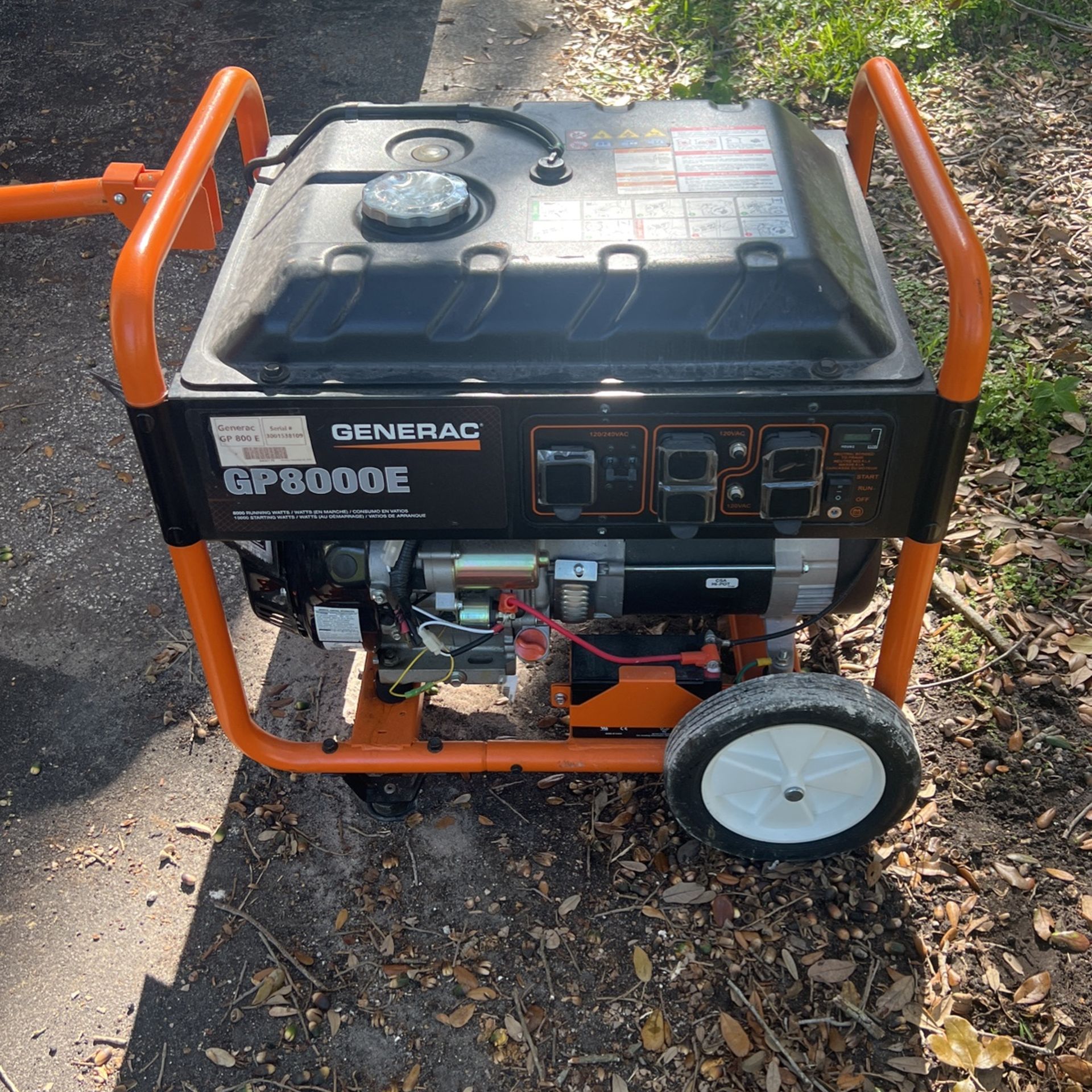 Generator Gen Rac GP 8000E