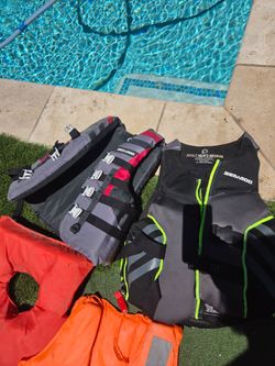 Sea Doo life jackets