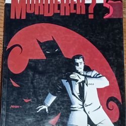 Comic Book Batman Bruce Wayne Murderer Book Thick DC Joker Penguin Crime