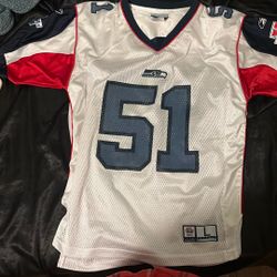 Vintage Seattle Seahawks Super Bowl XL Lofa Tatupu Youth Large Reebok Jersey NFLVintage