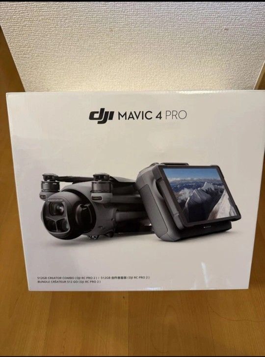 2025 DJI Mavic 4 Pro 512GB Creator Combo with RC Pro 2 Drone Camera 4K UHD GPS