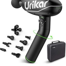 New! Deep Tissue Heated Massage Gun