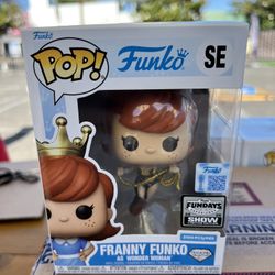 Franny Funko as Wonder Woman LE 2100 Fundays 2025