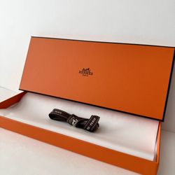 Hermes Gift Box Authentic 10x4x1