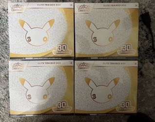 Pokemon - 30th Anniversary ETBs