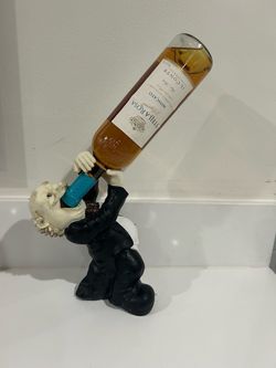 Novelty Figurine Wine Bottle Holder