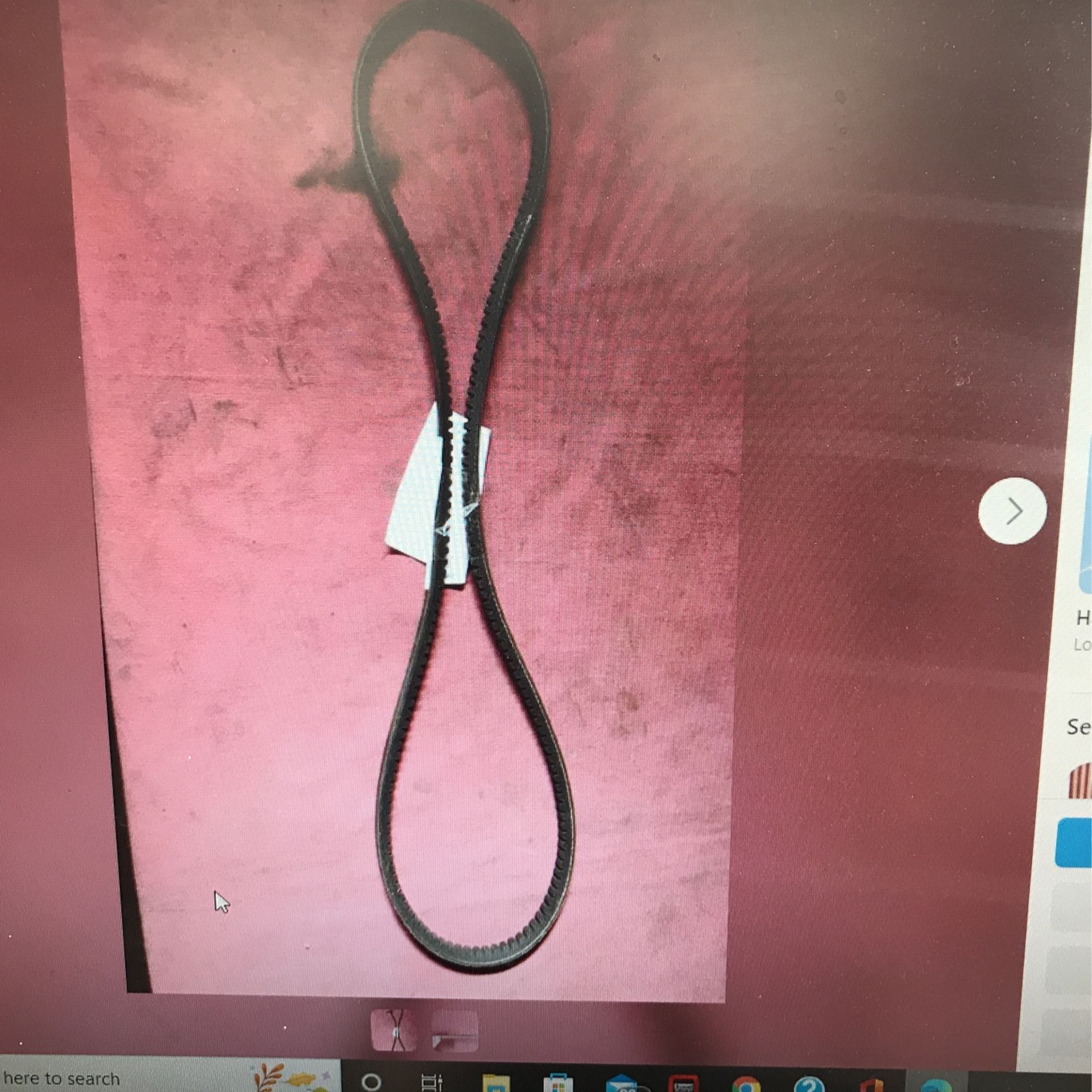 1969 Camero Fan Belt Part# (contact info removed)