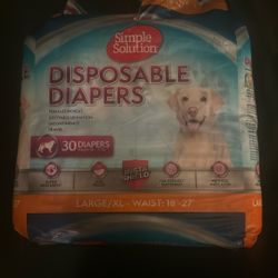 Dog diapers 