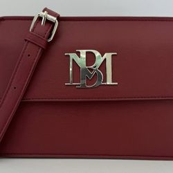Badgley Mischka Wine CROSSBODY