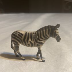 Go Take Britain Metal Lead Zebra Figure