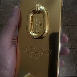 Rabanne 1 million gold eau de parfum intense 6.8oz cologne