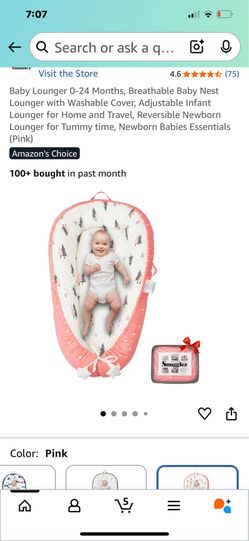 Baby girl lounger