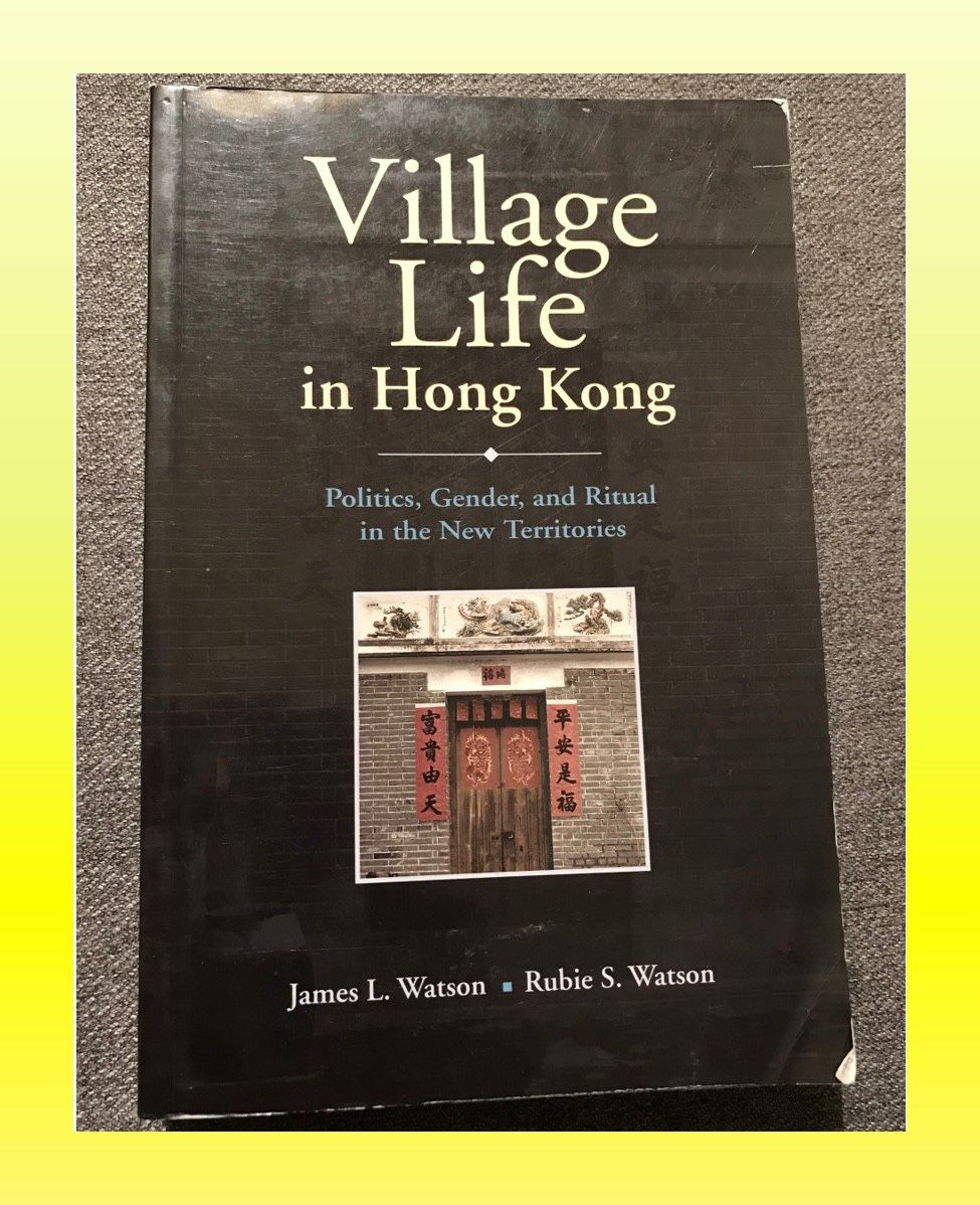 Village Life in Hong Kong: Politics, Gender, and Ritual