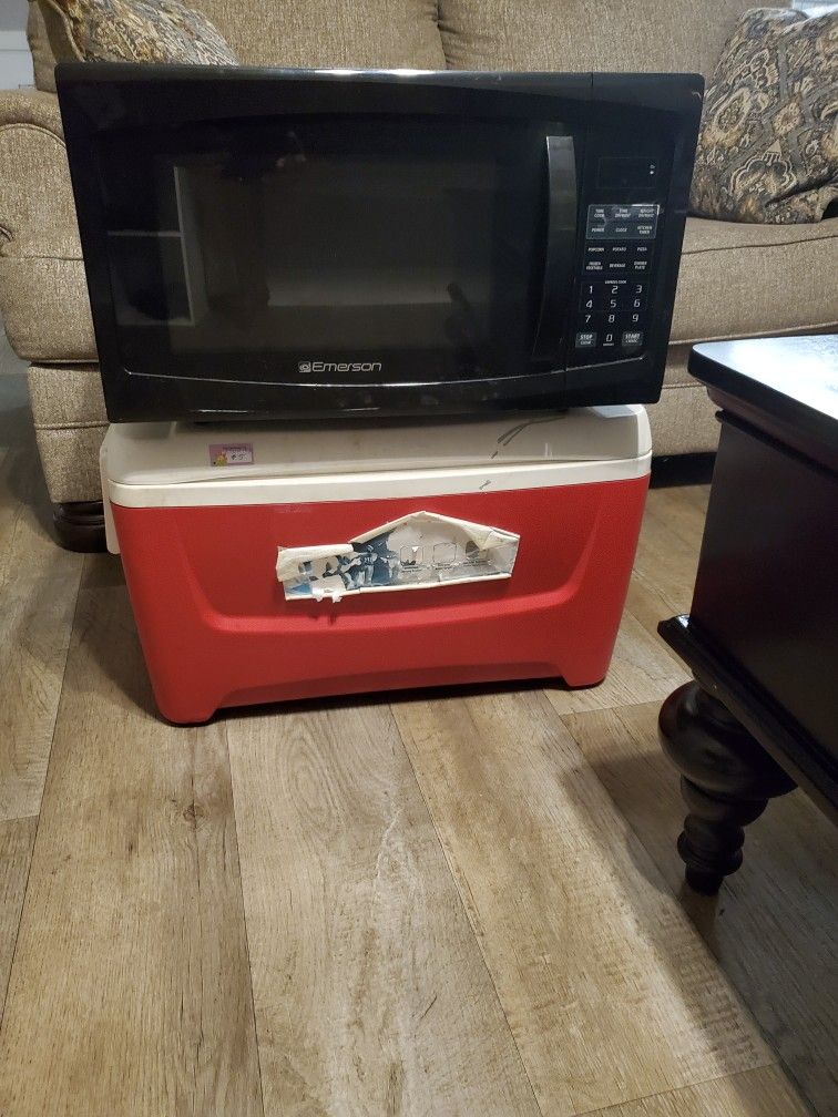 Microwave @ Cooler