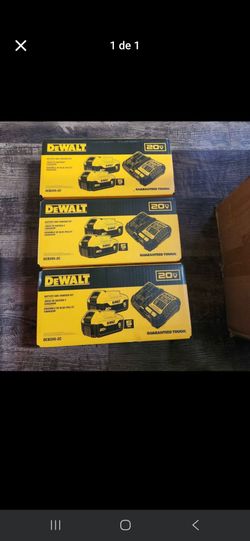 Kit battery dewalt