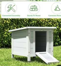 Outdoor Wooden Small Animal House