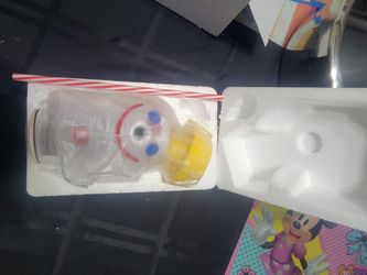 Jack in the box glass cup  limted edition