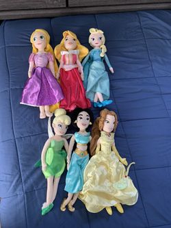 20” Disney Soft Dolls (6 Dolls)