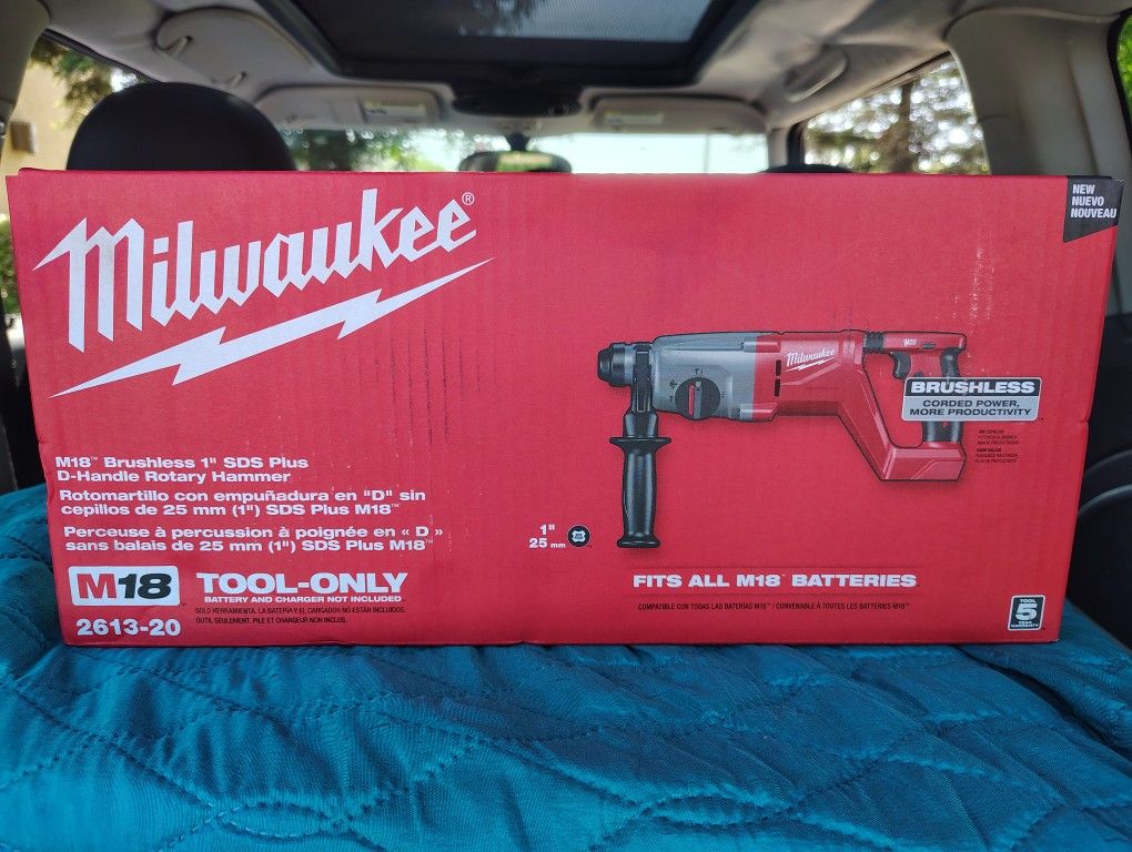 Milwaukee M18 Rotary Hammer Drill Tool Only