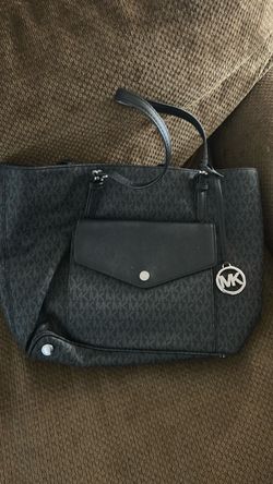 Michael Kors Black Signature Tote Bag