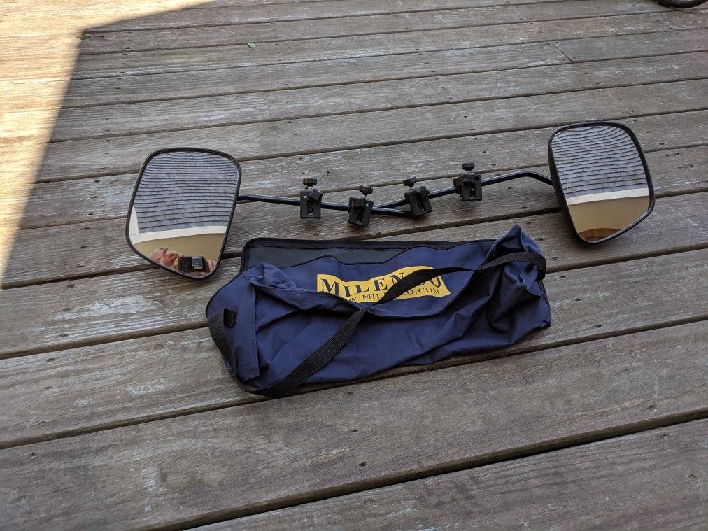 Extended tow mirrors