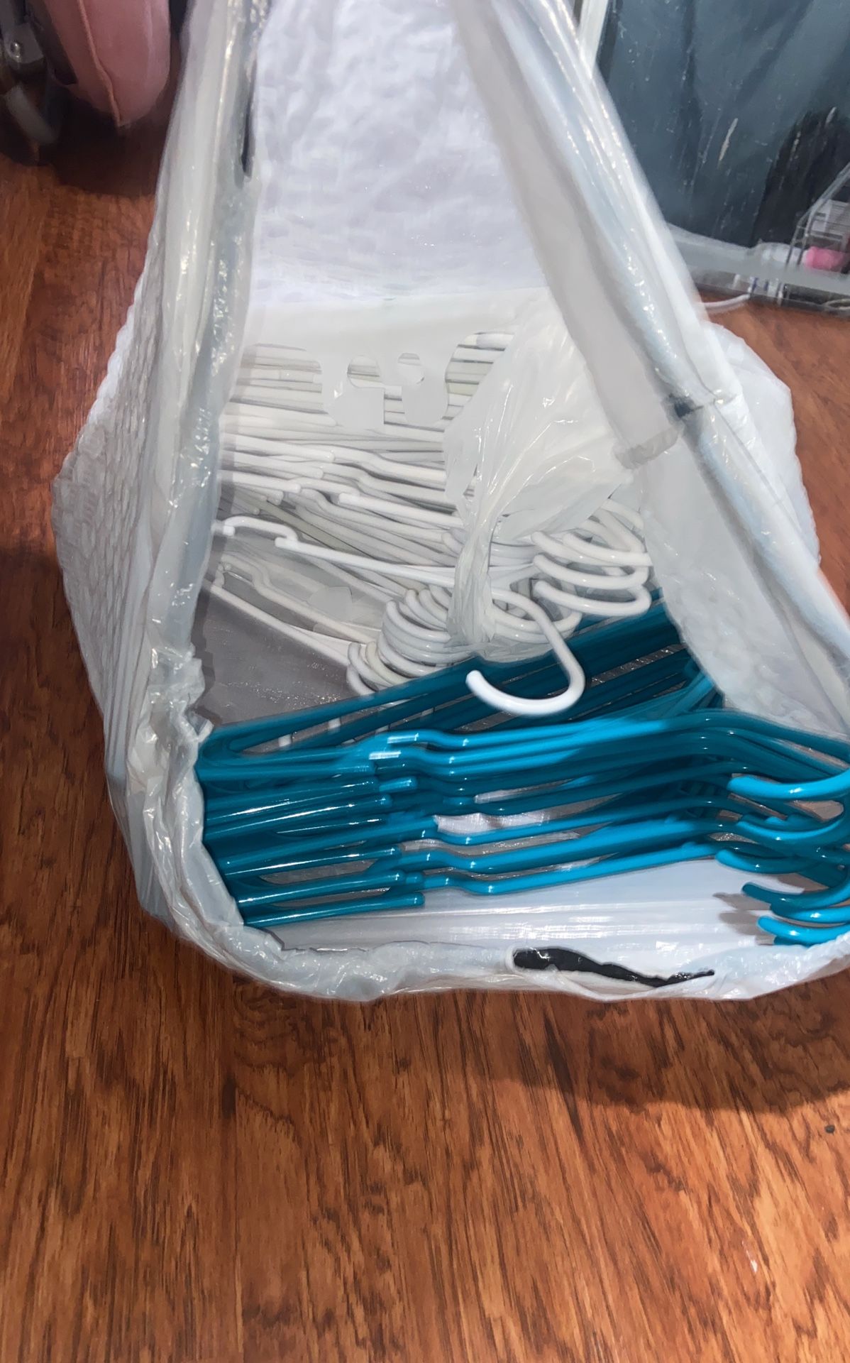 Lot Of Clothes Hangers