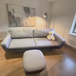 West Elm Eddy Sofa with Ottoman