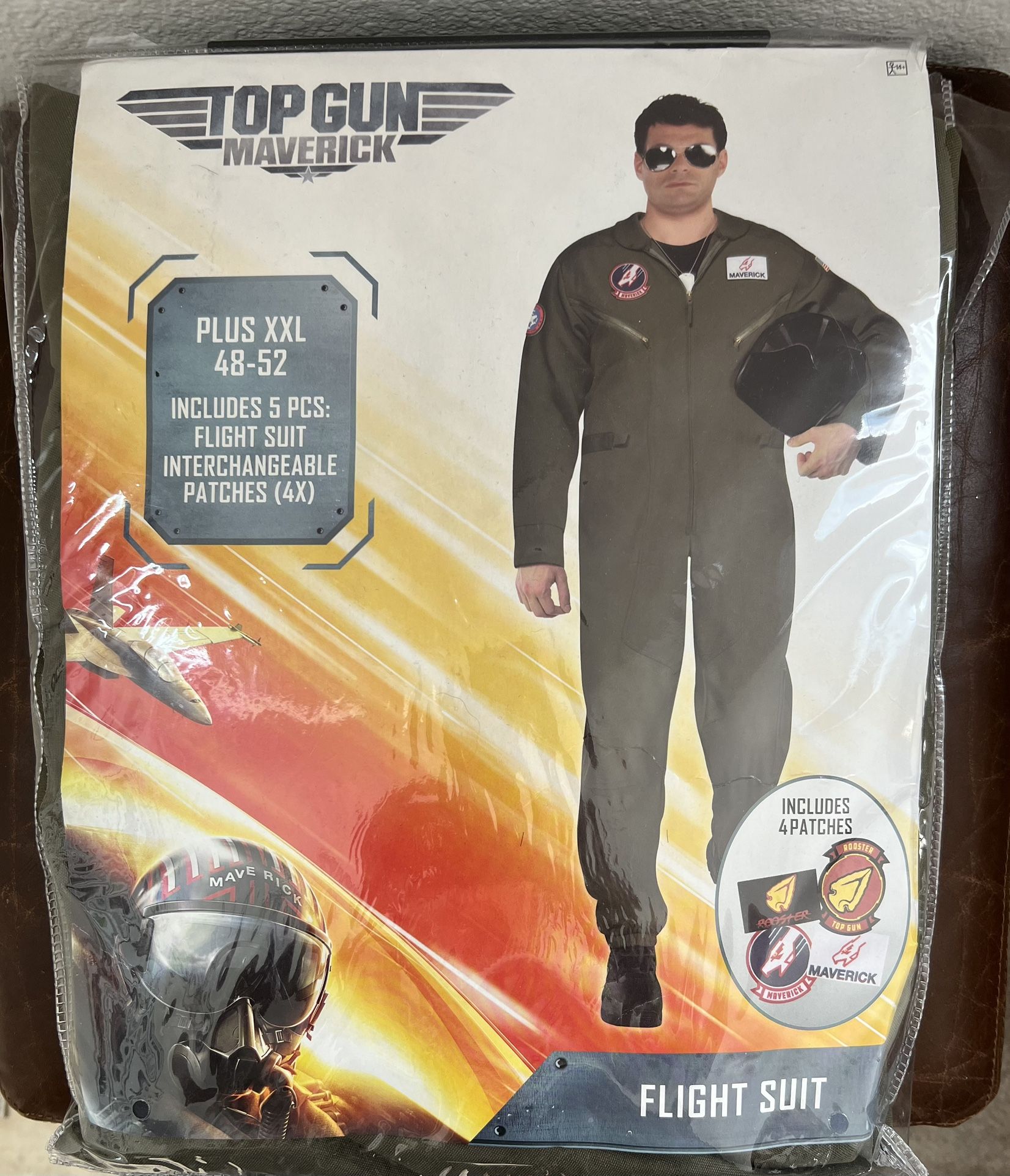 Top Gun Maverick Costume Plus XXL