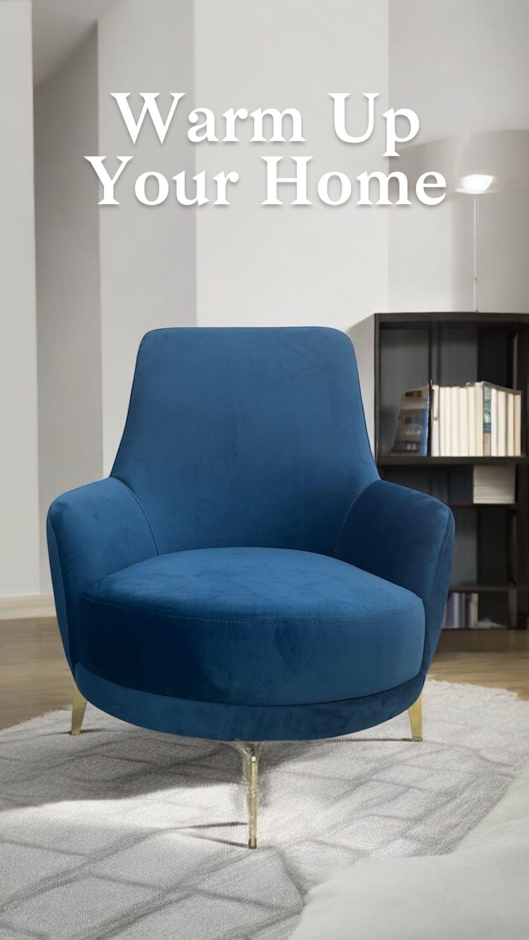 Living Room Accent Chair Modern High Back Arm Chair