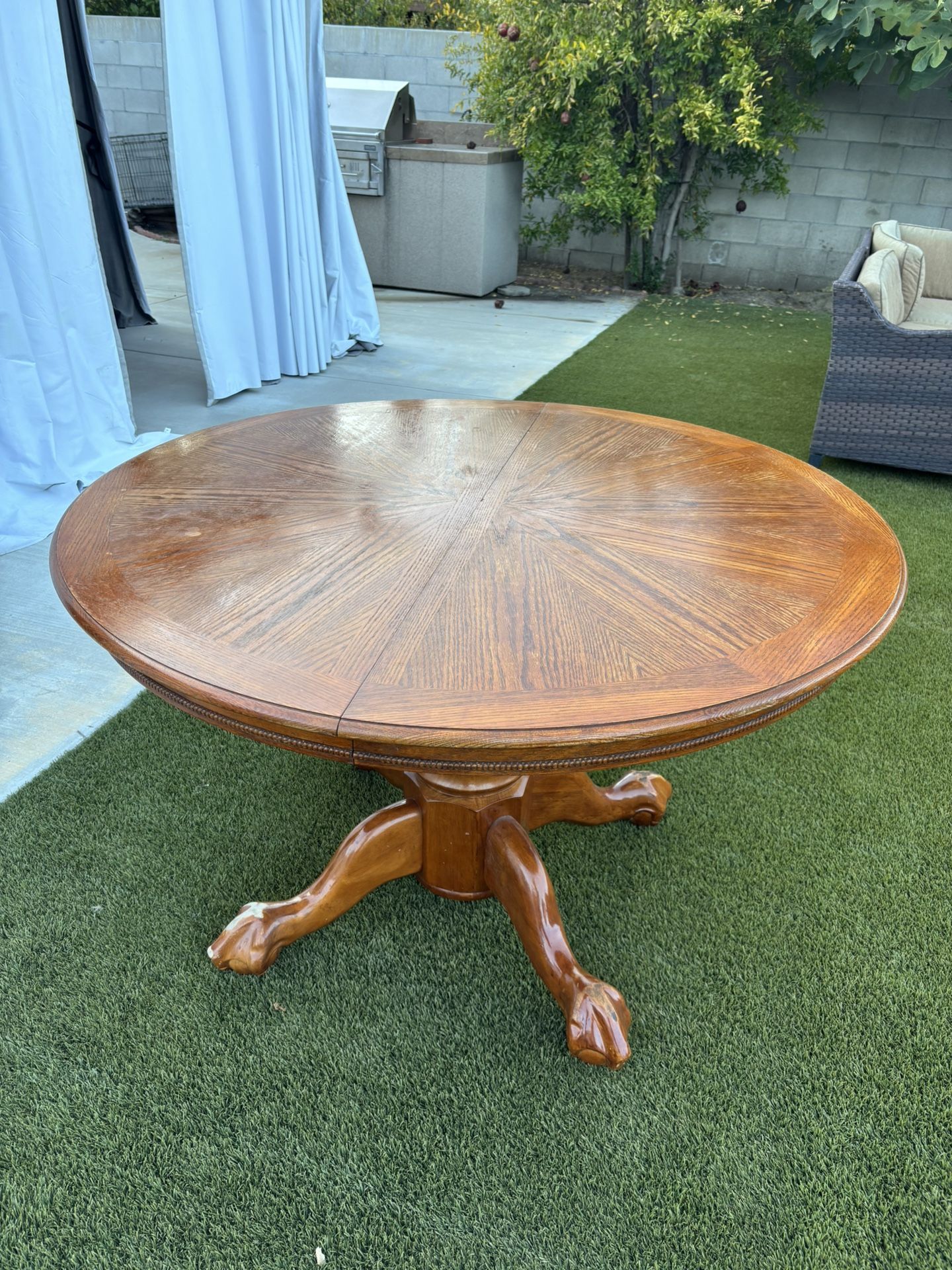 Solid Wooden Dining Table Set